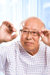 Image showing Elderly asian healthcare