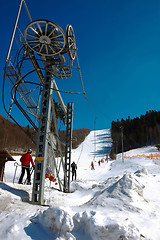 Image showing Ski Lift