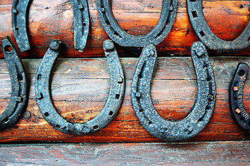 Image showing Horseshoes