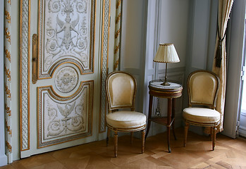 Image showing Antique seats