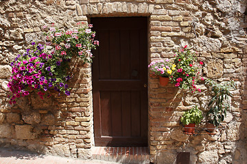 Image showing decorative home doorway