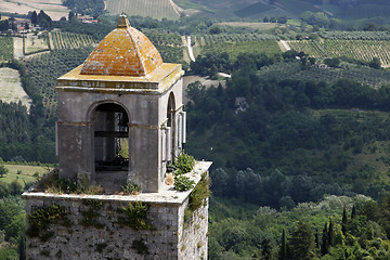 Image showing top of the bell tower