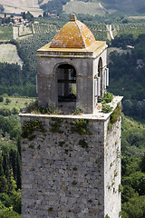 Image showing top of the bell tower