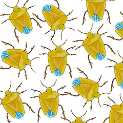 Image showing Insect bedbug pattern