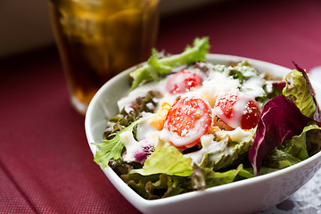 Image showing Green salad