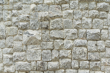 Image showing Rock stone wall texture