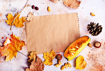 Image showing autumn background