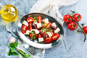 Image showing greek salad