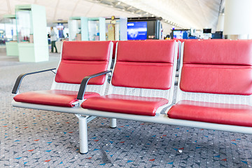 Image showing Bench in Airport 