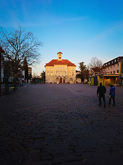 Image showing the market square of Sindelfingen Germany