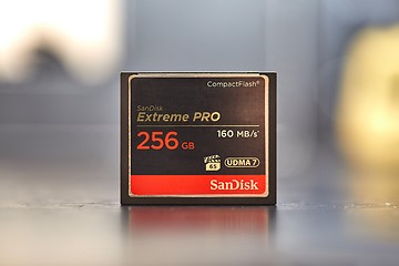 Image showing CF memory cards