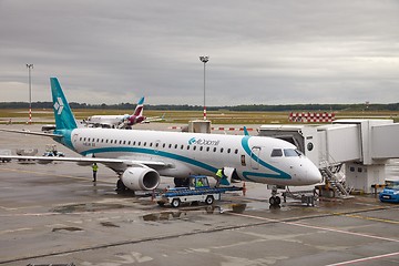 Image showing Plane at the airport