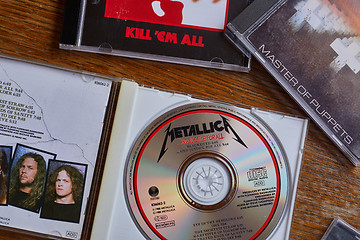 Image showing Metallica Master Of Puppets CD