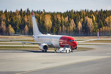 Image showing Plane at the airport