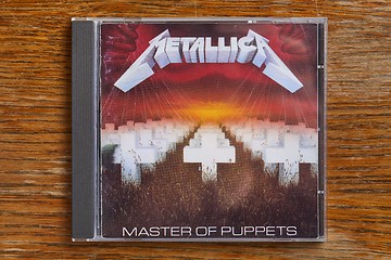 Image showing Metallica Master Of Puppets CD