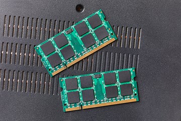 Image showing Memory modules for laptops