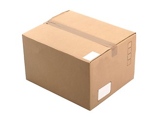 Image showing Unopened Cardboard Box