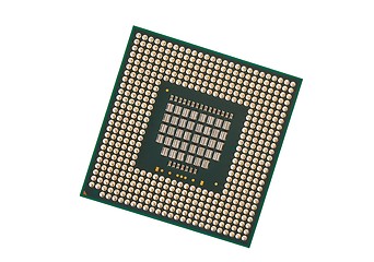 Image showing Computer Processor Closeup