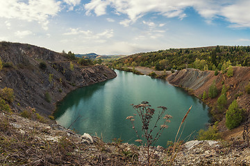 Image showing Blue lake in Altai