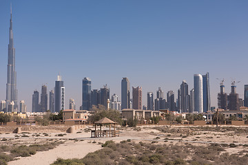 Image showing Panorama Dubai city