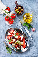 Image showing greek salad