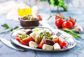 Image showing greek salad