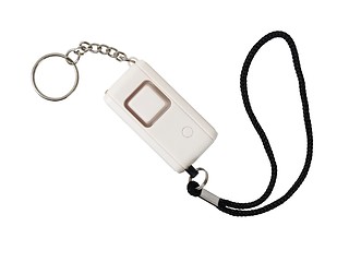 Image showing Personal alarm on white