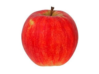 Image showing Red apple on white