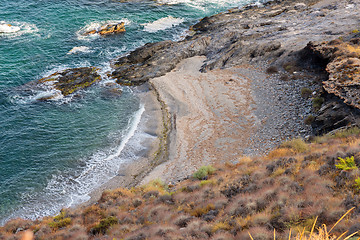 Image showing Panoramic view to the sea