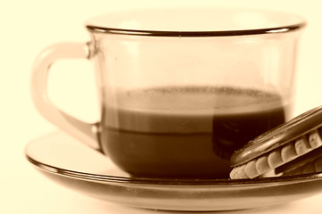 Image showing Cup with coffee