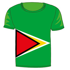 Image showing T-shirt flag Gayana