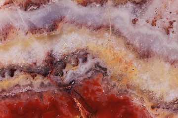 Image showing brown agate texture 