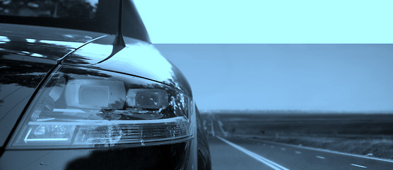 Image showing Car on the highway