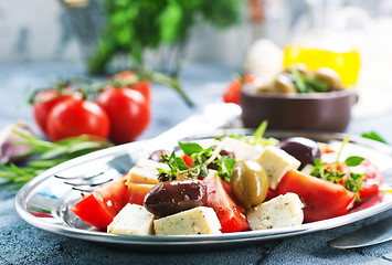 Image showing greek salad