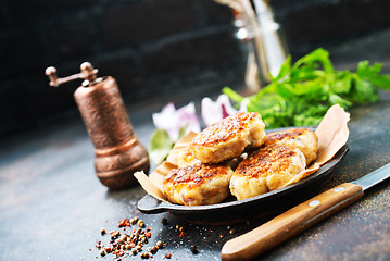 Image showing fried cutlets