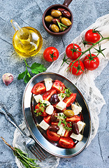 Image showing greek salad