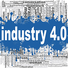 Image showing Industry 4.0 word cloud