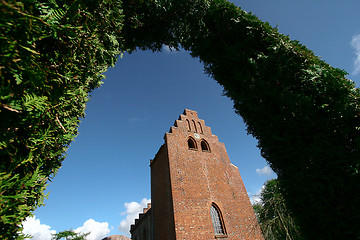 Image showing Blovstrød church in 2005