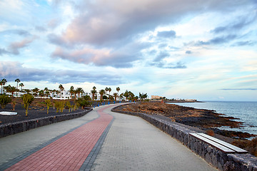 Image showing Costa Teguise, Canary Islands, Spain