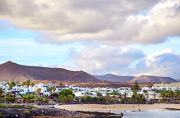 Image showing Costa Teguise, Canary Islands, Spain