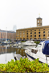 Image showing St Katharine Docks in London