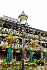 Image showing The Dickens Inn, historical pub in London