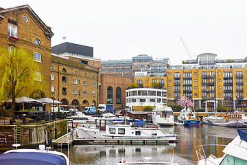 Image showing St Katharine Docks in London