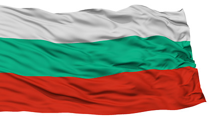 Image showing Isolated Bulgaria Flag