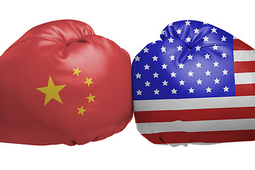 Image showing Confrontation between China and the United States