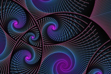 Image showing Fractal with spirals picture