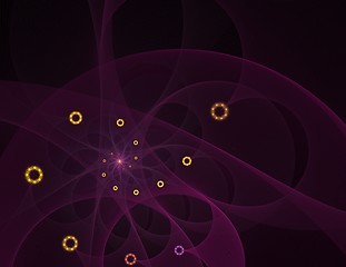 Image showing Fractal with many shapes