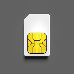 Image showing typical sim card