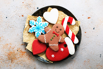 Image showing christmas cookies