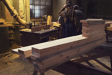 Image showing at the sawmill